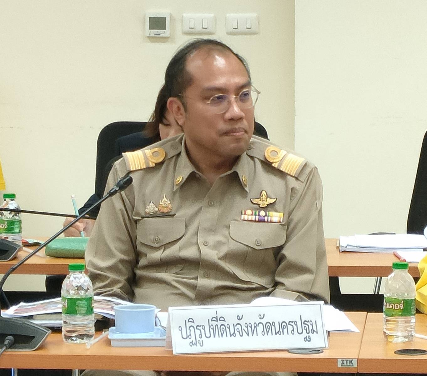 title - ผู้ตรวจราชการ ส.ป.ก. เข้าร่วมการประชุมตรวจติดตามผลการดำเนินงานตามแผนการตรวจราชการของผู้ตรวจราชการกระทรวงเกษตรและสหกรณ์ ประจำปีงบประมาณ พ.ศ. 2568 รอบที่ 2 เขตตรวจราชการที่ 2 จังหวัดนครปฐม